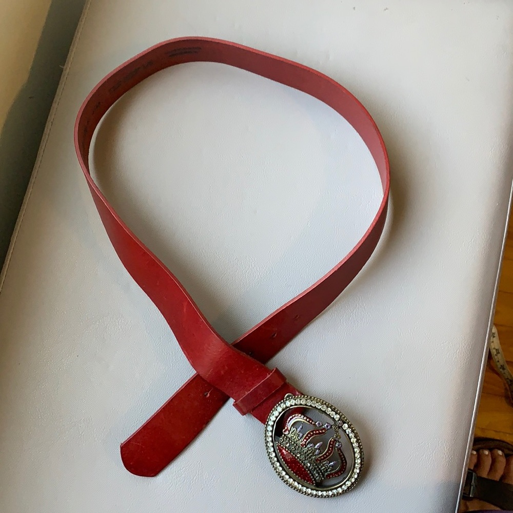 Genuine leather belt